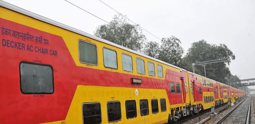 Delhi to Jaipur Double Decker Train