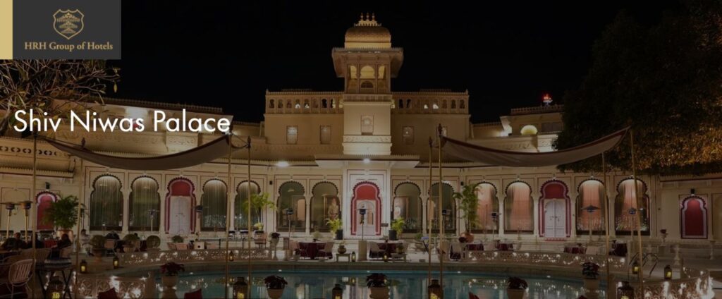 shiv niwas palace hotel udaipur rajasthan best hotel in udaipur